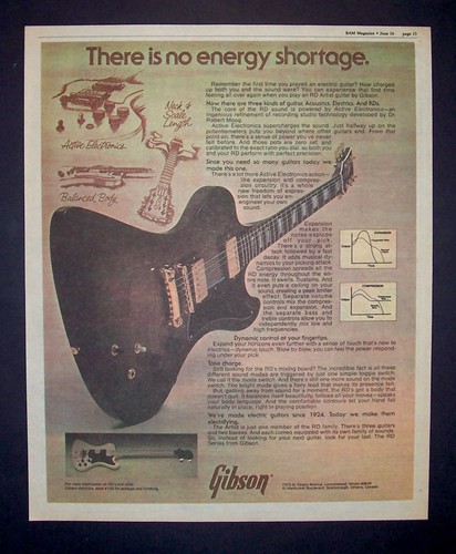 Pubblicità tipo poster gibson - tipo,