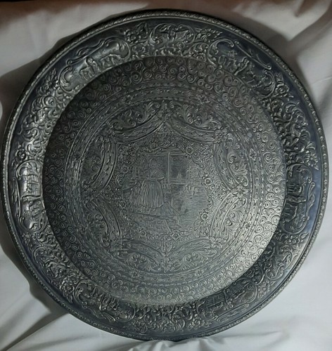 Antico piatto argento derby - piatto,