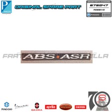 Targhetta Adesiva ABS ASR
