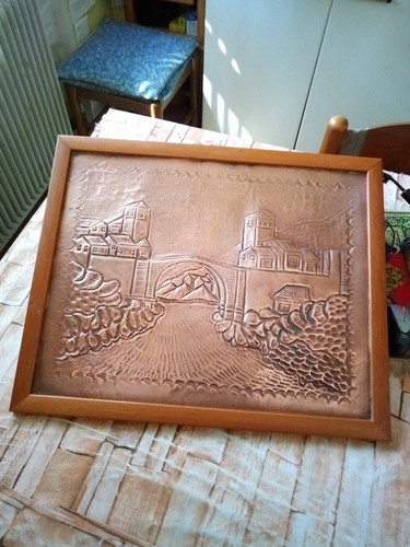Quadro rame legno a - quadro,