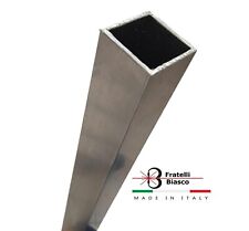 TUBOLARE TUBO QUADRATO IN alluminio LUNGHE 2 o 3 metri