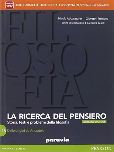 Ricerca del pensiero ediz - ricerca,