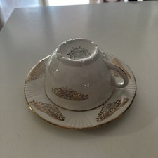 CERAMICA PIEMONTESE TERRAGLIA FORTE 4 TAZZE EPOCA ANTICHE RARISSIME