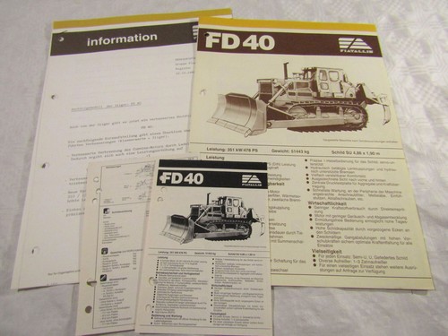 Brochure fiat allis fiatallis - brochure, fiat-allis