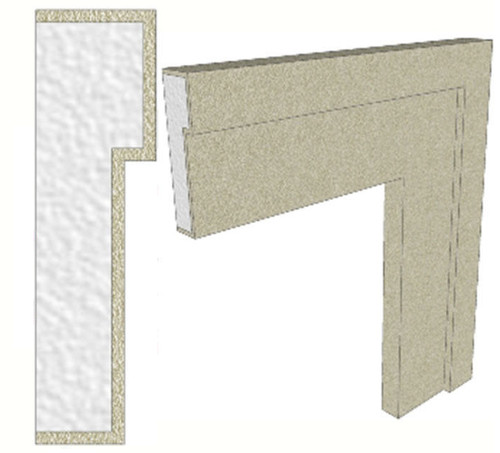 Pezzi cornice esterno in - pezzi,