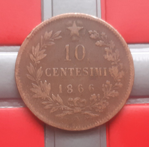 10 centesimi 1866 - , (n)