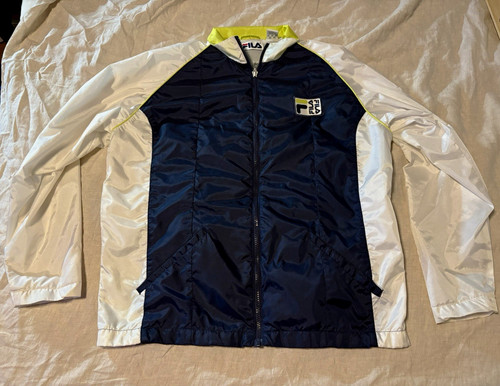 Giacca vento vintage fila - a,