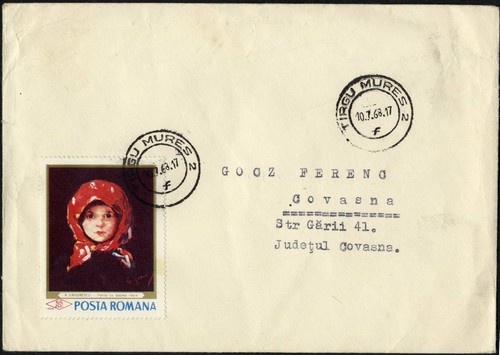 Romania 1968 dipinti museo - romania,
