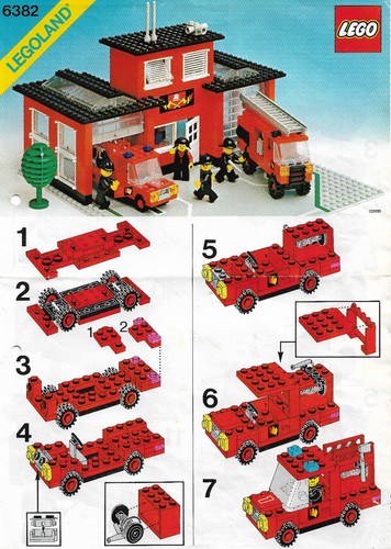 Lego 6382 istruzioni bricks - istruzioni,