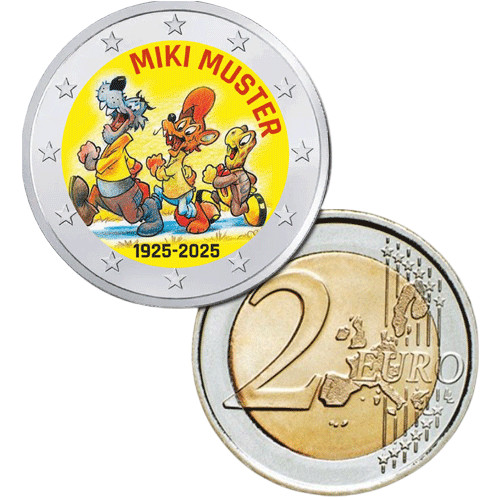 Euro miki muster - 2€,