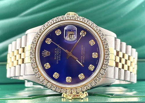 Rolex uomo datejust - 36mm, oro