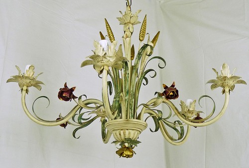 Lampadario vintage ferro - vintage, in