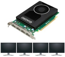 Nvidia quadro M2000 ram 4GB Scheda CATIA Solido Works Allplan Autodesk 4x dp