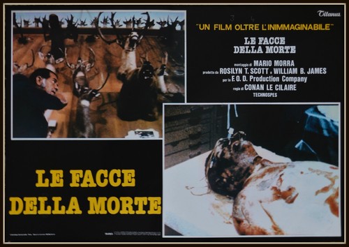 Fotobusta facce della morte - fotobusta,
