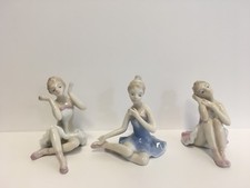 BOMBONIERA COMUNIONE BATTESIMO COMPLEANNO BALLERINA IN PORCELLANA H 9,5