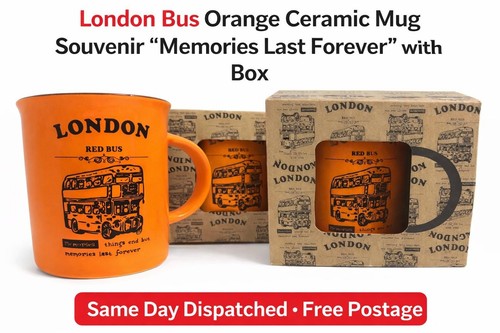 Tazza autobus londra ceramica - autobus,