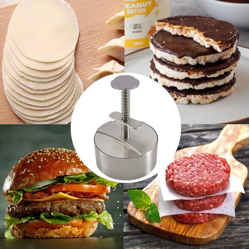 Pressa hamburger rotonda forma - hamburger,