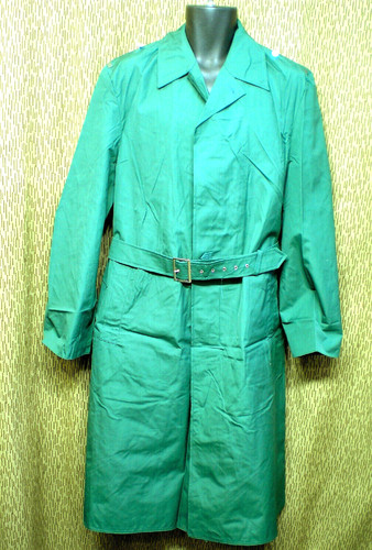 Cappotto verde polizia