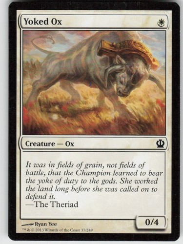 Theros comune yoked 37 - theros, ox