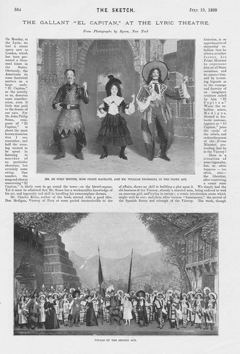 Teatro scene capitan - 'el, capitan'