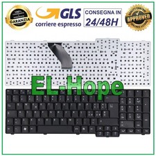 TASTIERA ITALIANA PER NOTEBOOK ACER EXTENSA 5635Z 5635 7620 5235 7220 NERA OPACA
