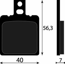 COPPIA PASTIGLIE FRENO