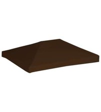 Copertura Superiore per Gazebo 310 g/m² 3x4 m Marrone
