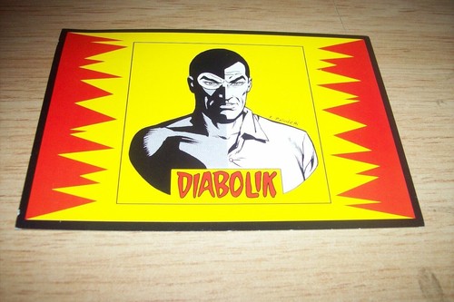 Diabolik cartolina comicon - -,