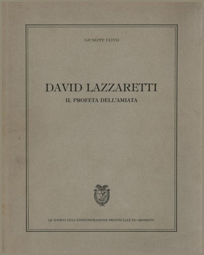 David lazzaretti profeta - lazzaretti., il