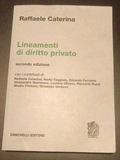 Lineamenti di diritto privato