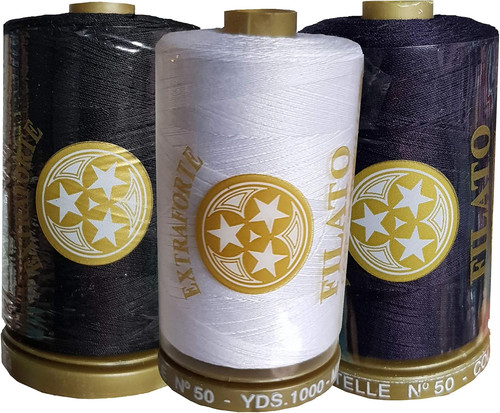 Filo cucito tre stelle oro - tre,