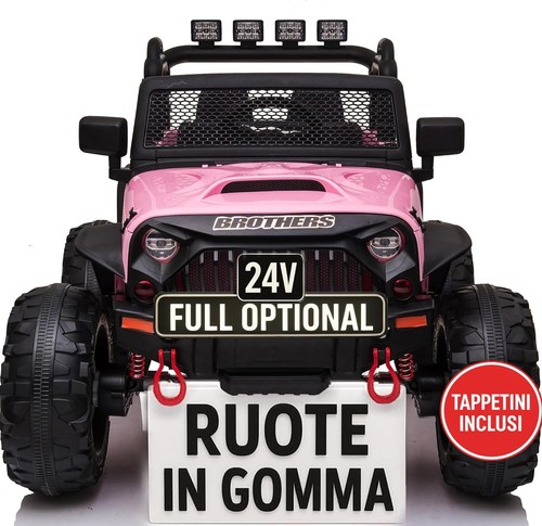 Auto elettrica bambini big - auto,