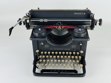 Antica Macchina Da Scrivere “Invicta 60” Torino Per Uso Decorativo