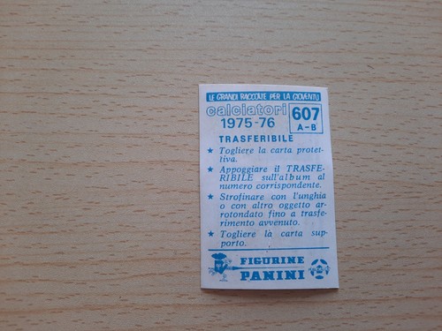 Panini calciatori 1975 - panini,