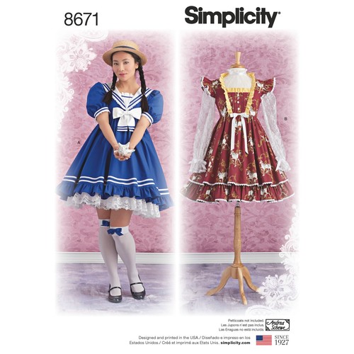 Simplicity 8671 misses - 8671,