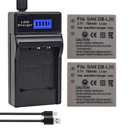 Batterie caricatore lcd - caricatore,
