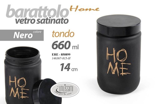 Barattolo contenitore vetro - barattolo,