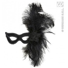 DOMINO MASCHERA NERA IN