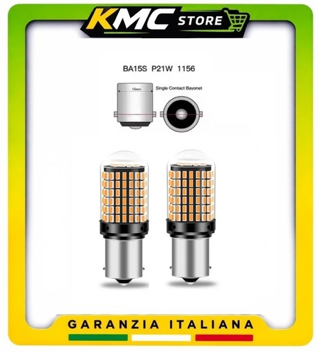 Coppia lampadine ba15s - lampadine, p21w