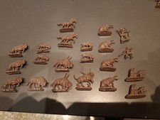 Soldatini Atlantic Caccia al Bisonte Far West scala H0 1/72