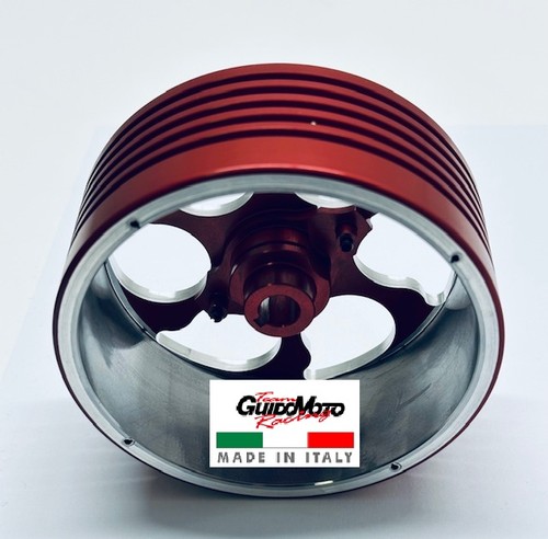 Campana frizione ergal - ergal, rossa