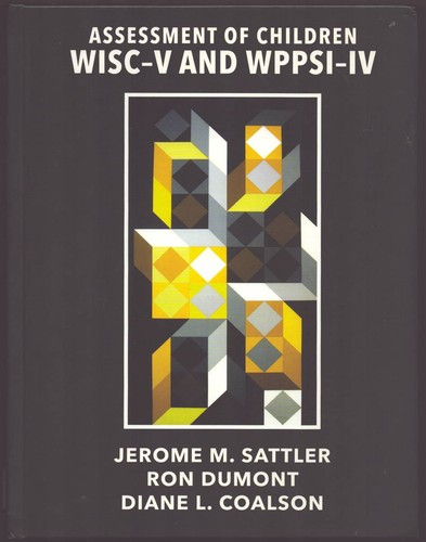 Assessment children wisc v - of,