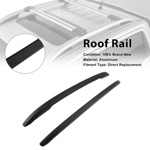 Aluminium raised roof rails - roof,