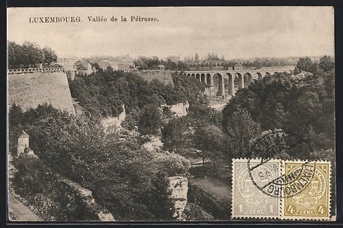 Cpa luxembourg vallée la - luxembourg,,