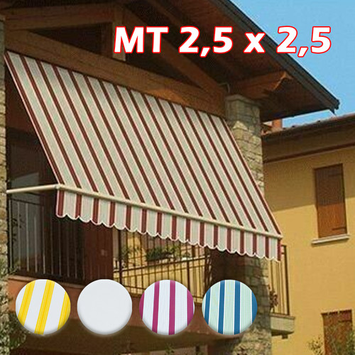 Tenda sole caduta 5x2 - tenda, a
