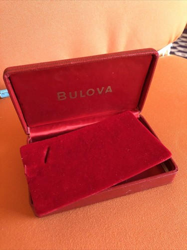 Bulova vintage watch box - bulova, box,