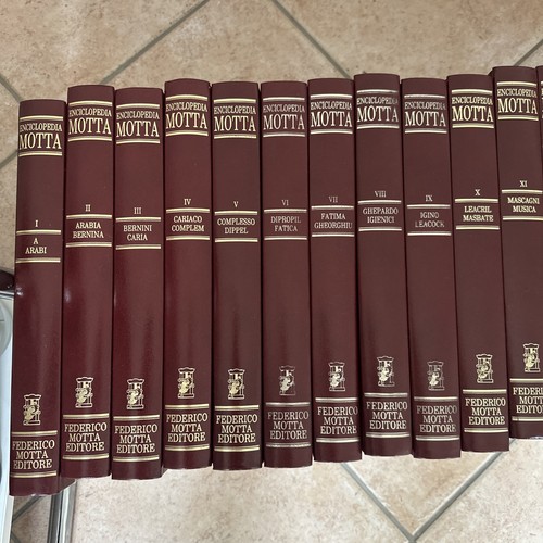 Enciclopedia motta 39 voll - enciclopedia,