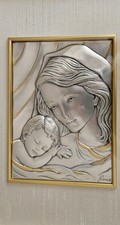 Quadro Madonna con Bambino Con