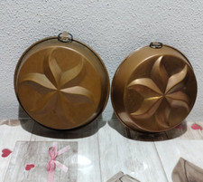 set 2 stampi in rame formina stella da appendere a parete collezione e vintage