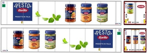 Nuova grafica pesto barilla - nuova,